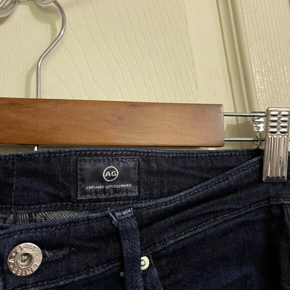 Adriano Goldschmied Womens Dark Wash Mid Rise The Ballad Slim Boot Jeans Size 26 - Picture 2 of 9